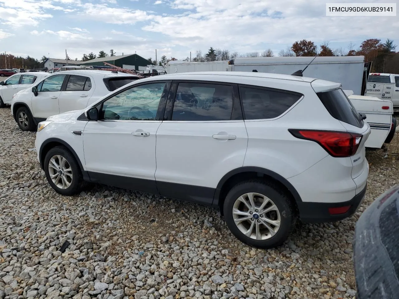 2019 Ford Escape Se VIN: 1FMCU9GD6KUB29141 Lot: 76754104