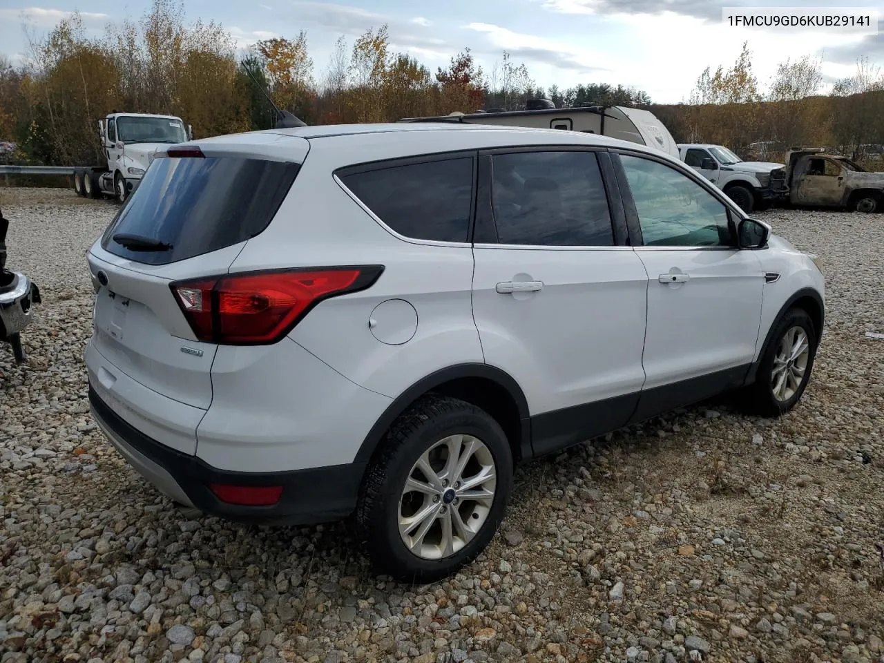 2019 Ford Escape Se VIN: 1FMCU9GD6KUB29141 Lot: 76754104