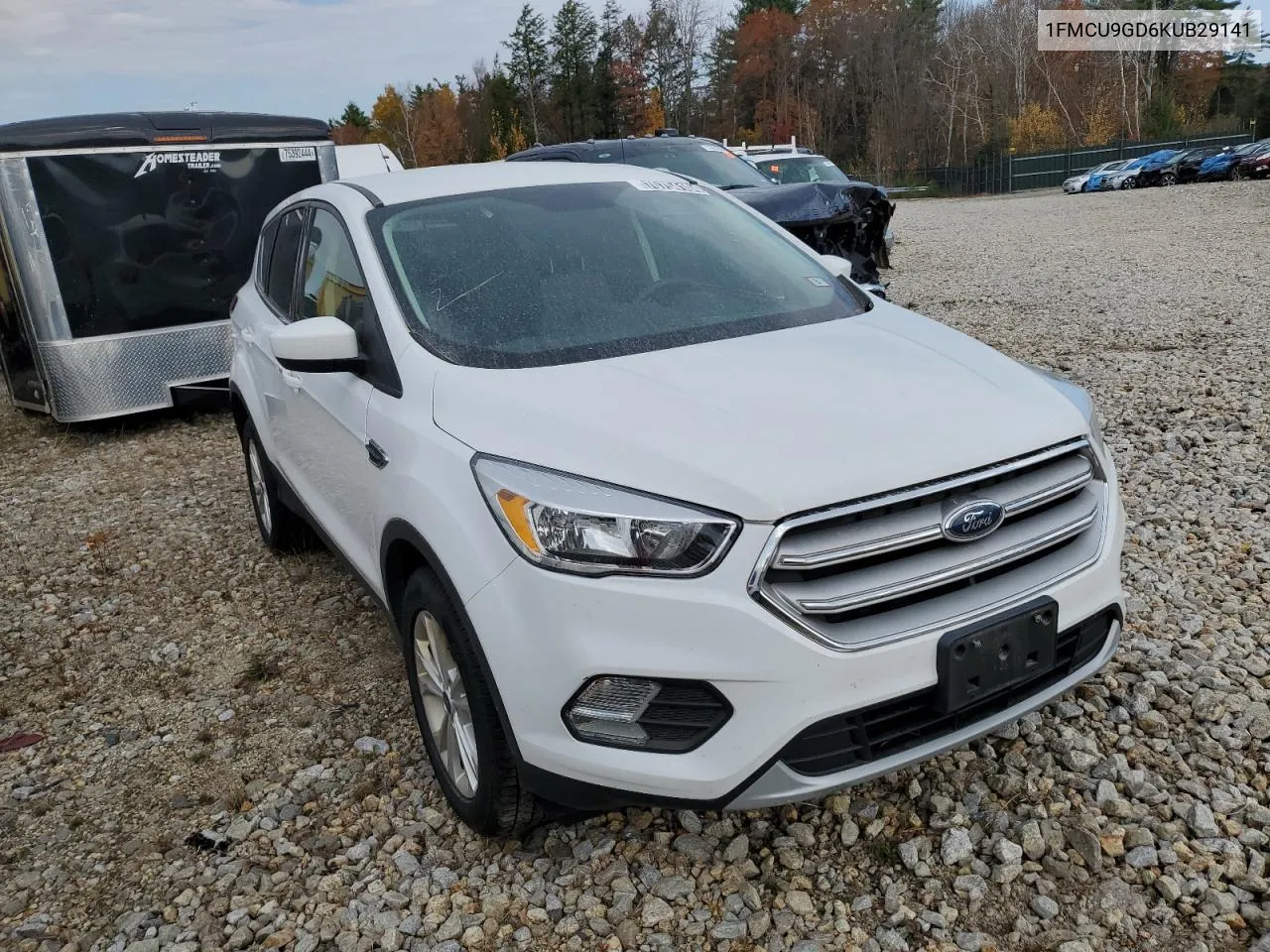 2019 Ford Escape Se VIN: 1FMCU9GD6KUB29141 Lot: 76754104