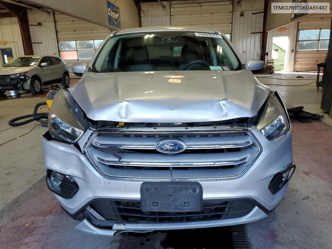 2019 Ford Escape Se VIN: 1FMCU9GD0KUA51407 Lot: 76889044