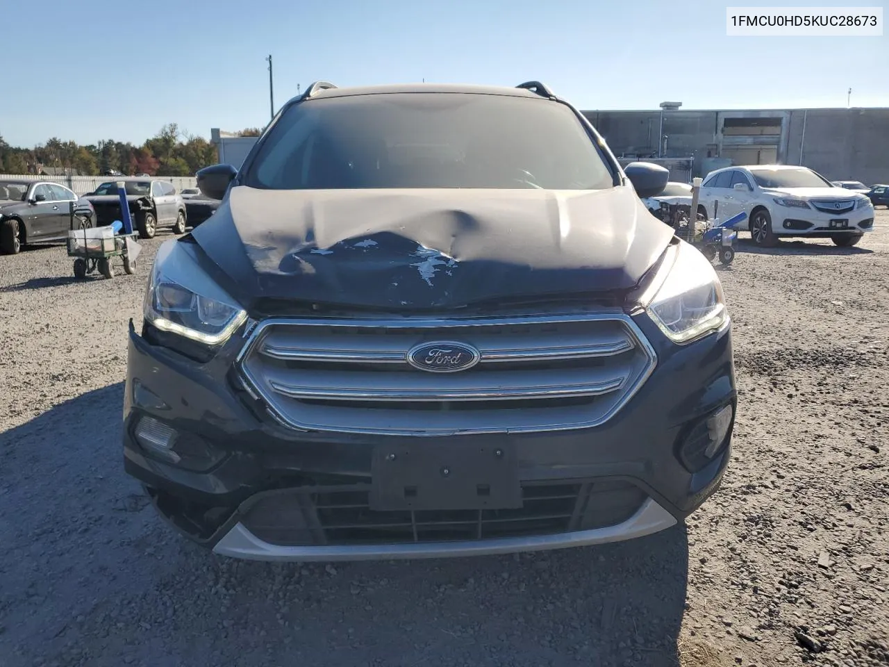 2019 Ford Escape Sel VIN: 1FMCU0HD5KUC28673 Lot: 76929134