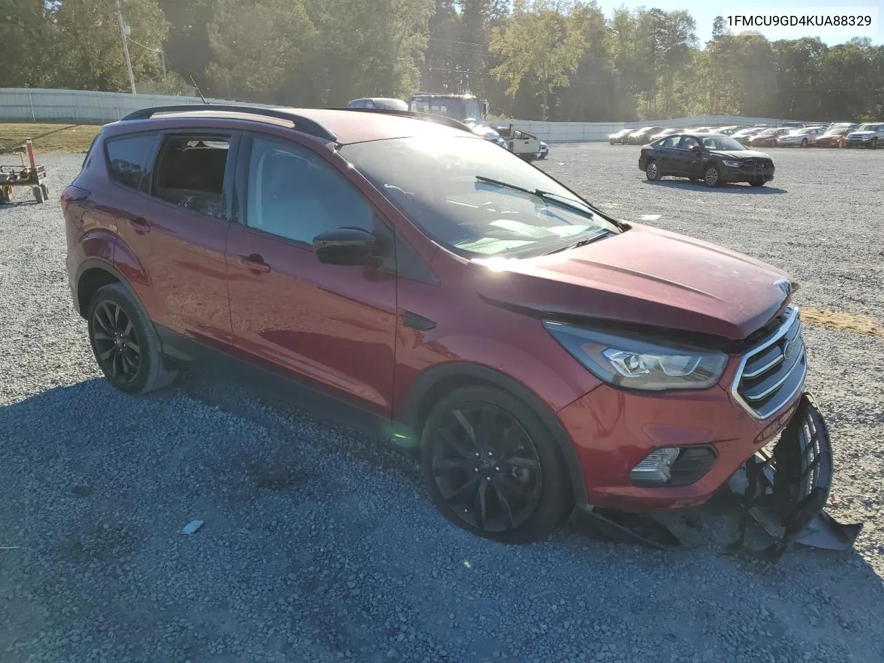 2019 Ford Escape Se VIN: 1FMCU9GD4KUA88329 Lot: 76936424