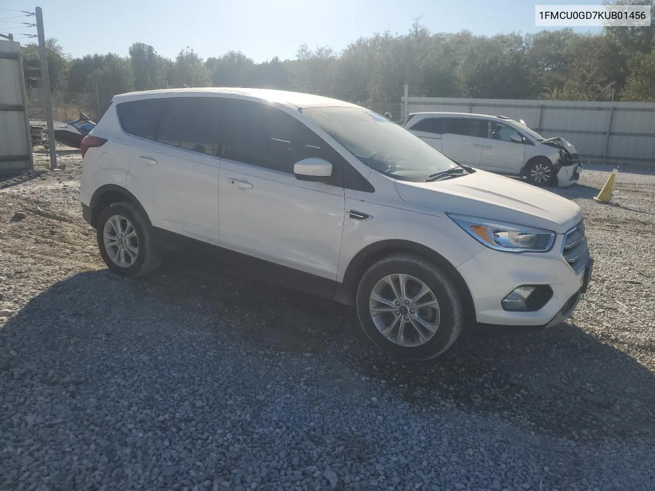 2019 Ford Escape Se VIN: 1FMCU0GD7KUB01456 Lot: 76940904