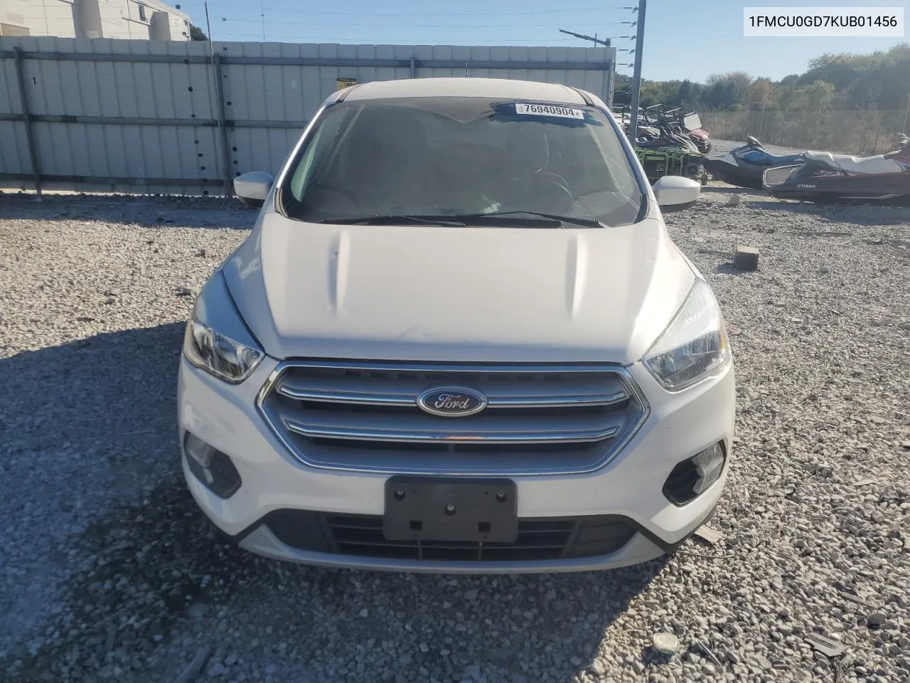 2019 Ford Escape Se VIN: 1FMCU0GD7KUB01456 Lot: 76940904