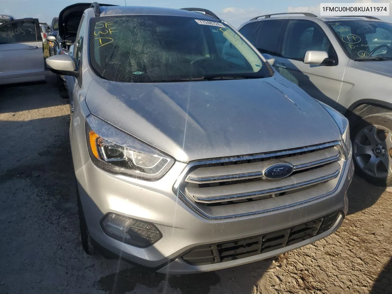 2019 Ford Escape Sel VIN: 1FMCU0HD8KUA11974 Lot: 77248724