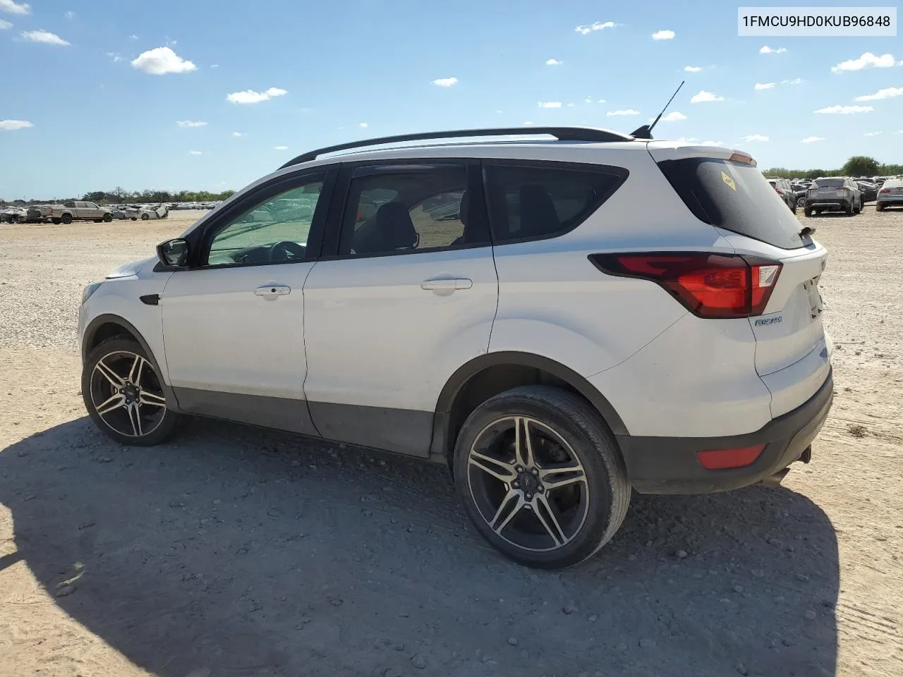 2019 Ford Escape Sel VIN: 1FMCU9HD0KUB96848 Lot: 77260034