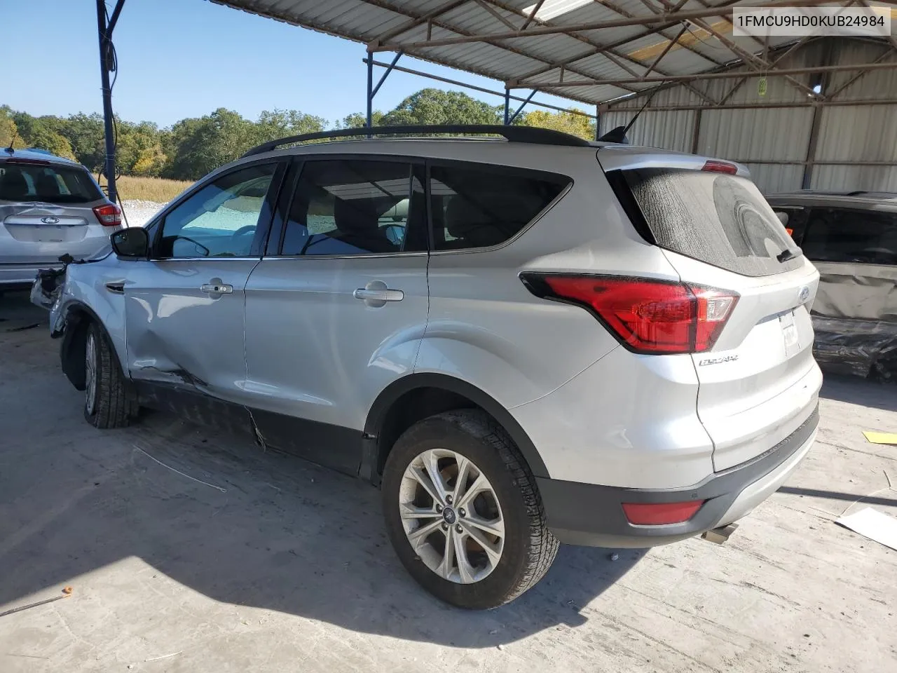 2019 Ford Escape Sel VIN: 1FMCU9HD0KUB24984 Lot: 77284824