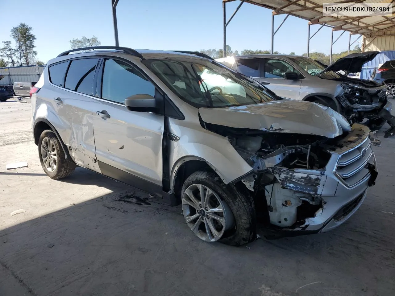 2019 Ford Escape Sel VIN: 1FMCU9HD0KUB24984 Lot: 77284824