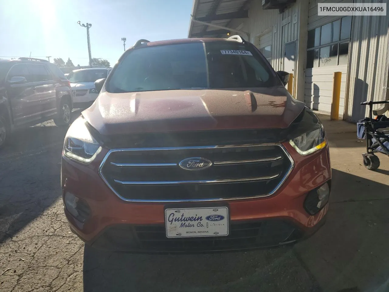 2019 Ford Escape Se VIN: 1FMCU0GDXKUA16496 Lot: 77340164