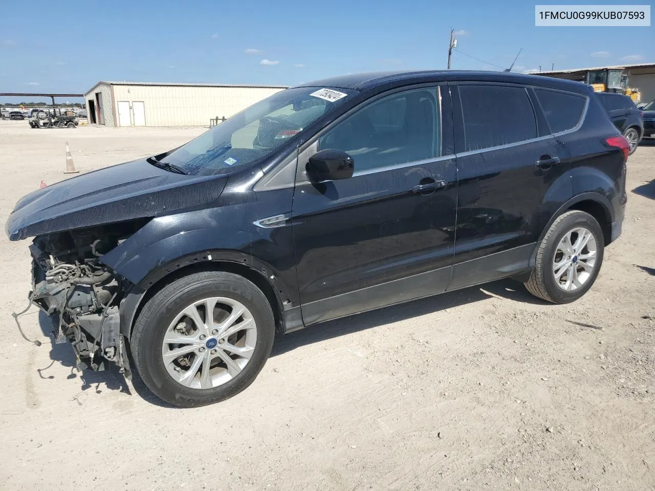 2019 Ford Escape Se VIN: 1FMCU0G99KUB07593 Lot: 77393424