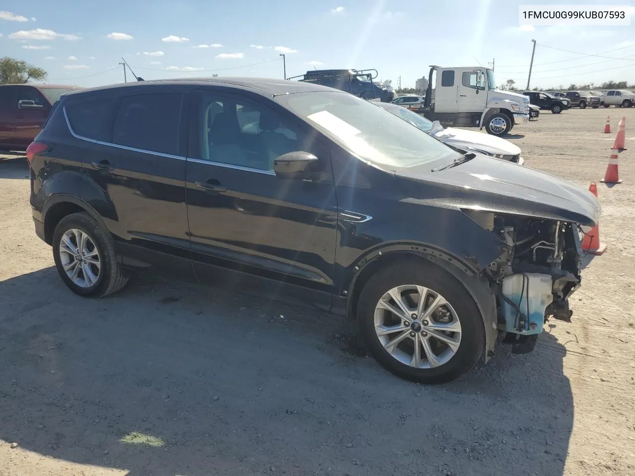 2019 Ford Escape Se VIN: 1FMCU0G99KUB07593 Lot: 77393424