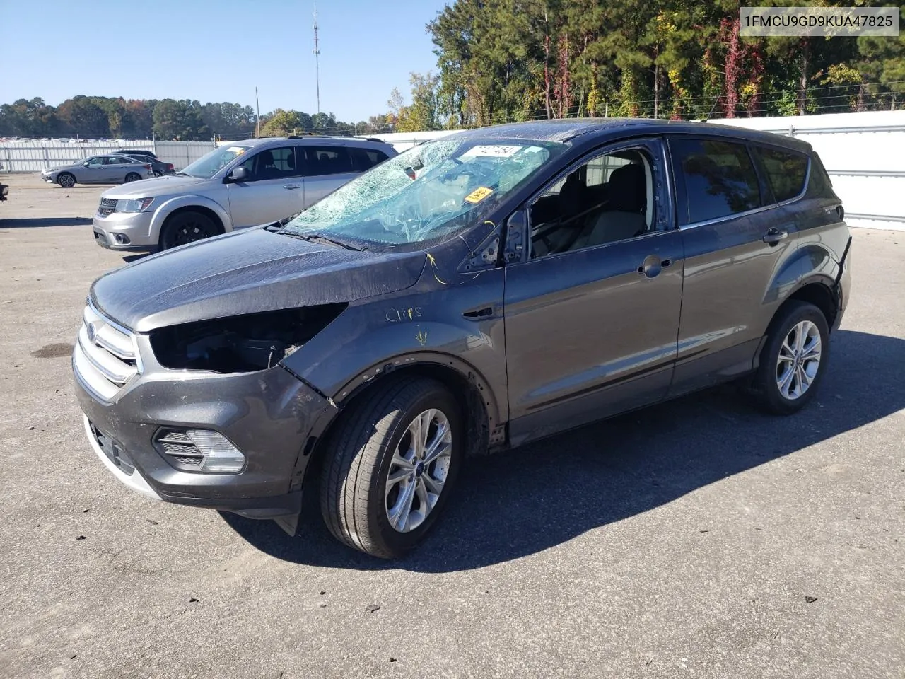 2019 Ford Escape Se VIN: 1FMCU9GD9KUA47825 Lot: 77427454