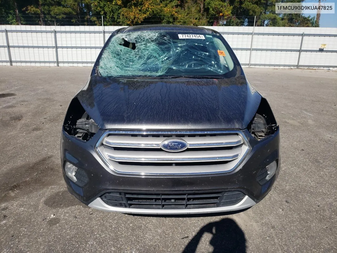 2019 Ford Escape Se VIN: 1FMCU9GD9KUA47825 Lot: 77427454