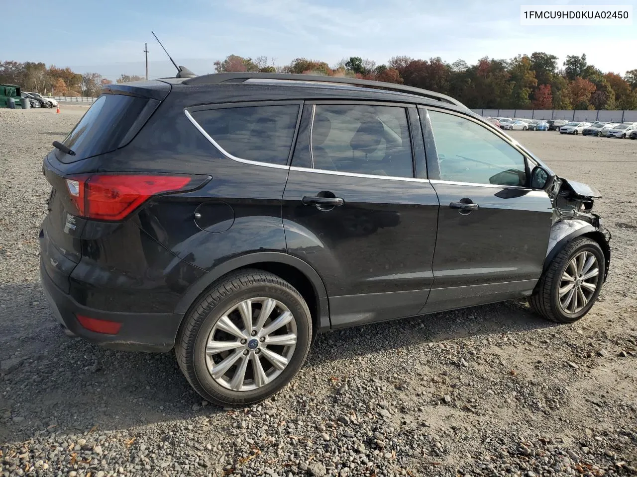 2019 Ford Escape Sel VIN: 1FMCU9HD0KUA02450 Lot: 77472164