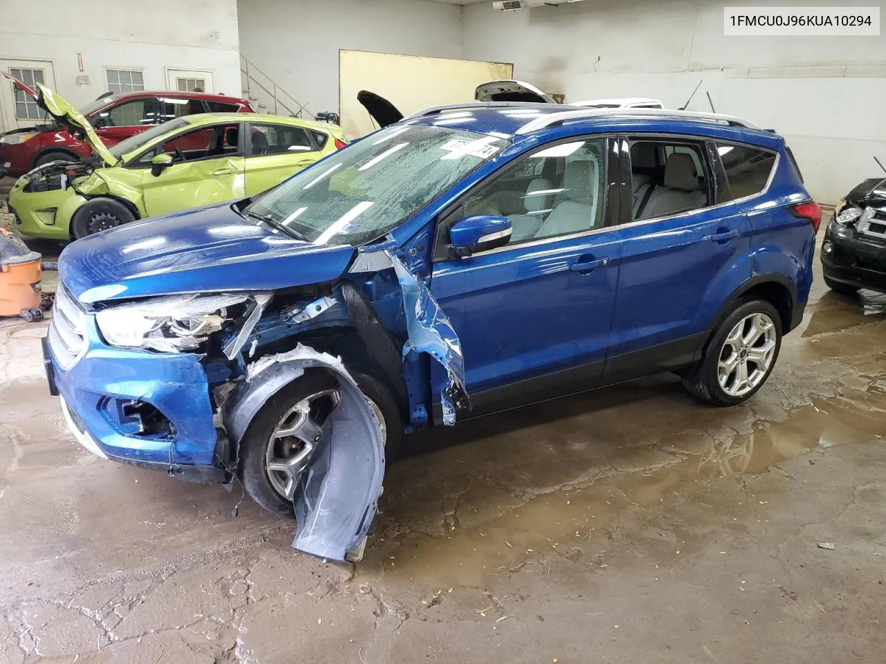 2019 Ford Escape Titanium VIN: 1FMCU0J96KUA10294 Lot: 77578174