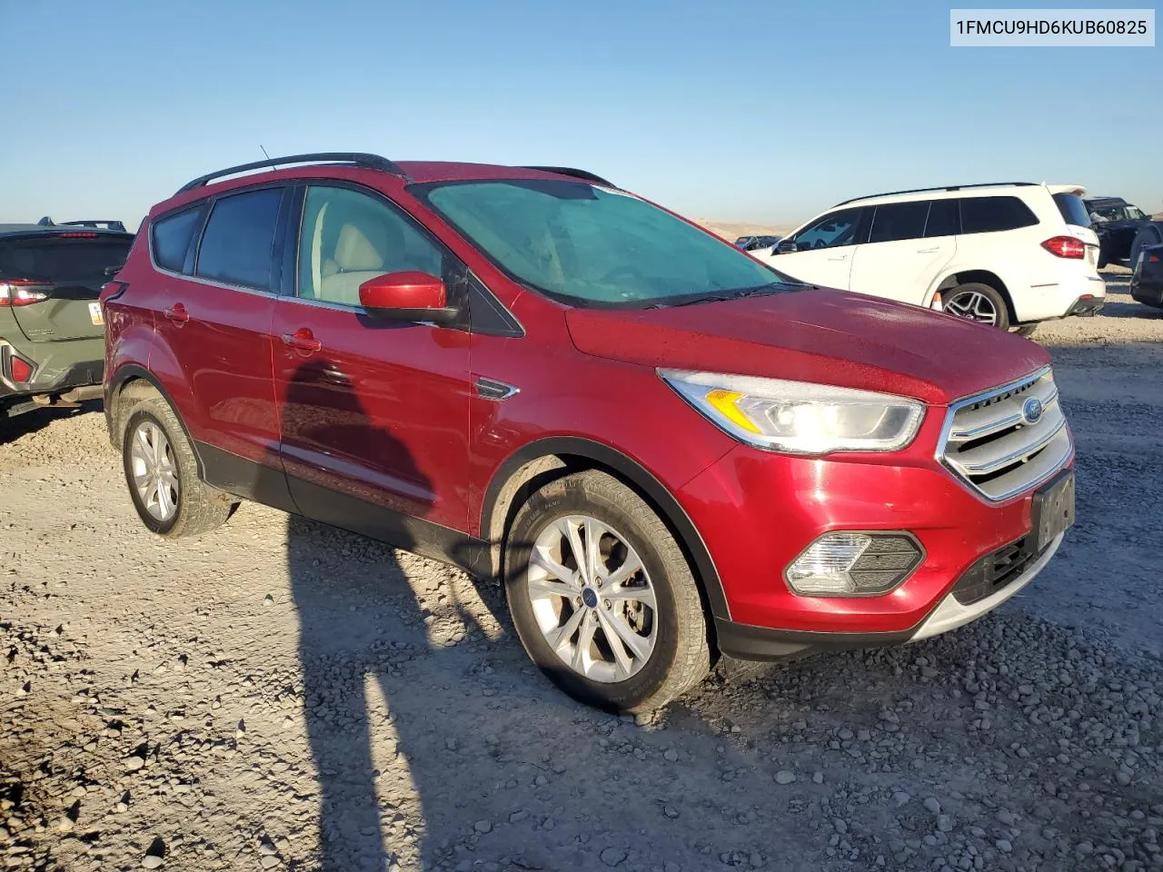 2019 Ford Escape Sel VIN: 1FMCU9HD6KUB60825 Lot: 77665104