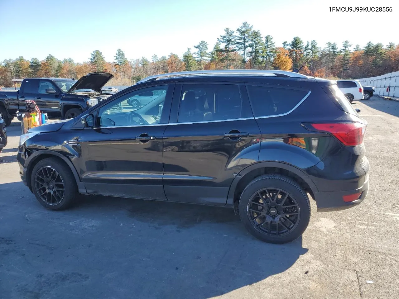 2019 Ford Escape Titanium VIN: 1FMCU9J99KUC28556 Lot: 77700094