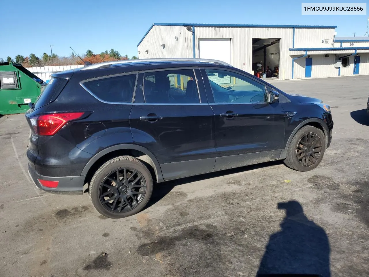 2019 Ford Escape Titanium VIN: 1FMCU9J99KUC28556 Lot: 77700094