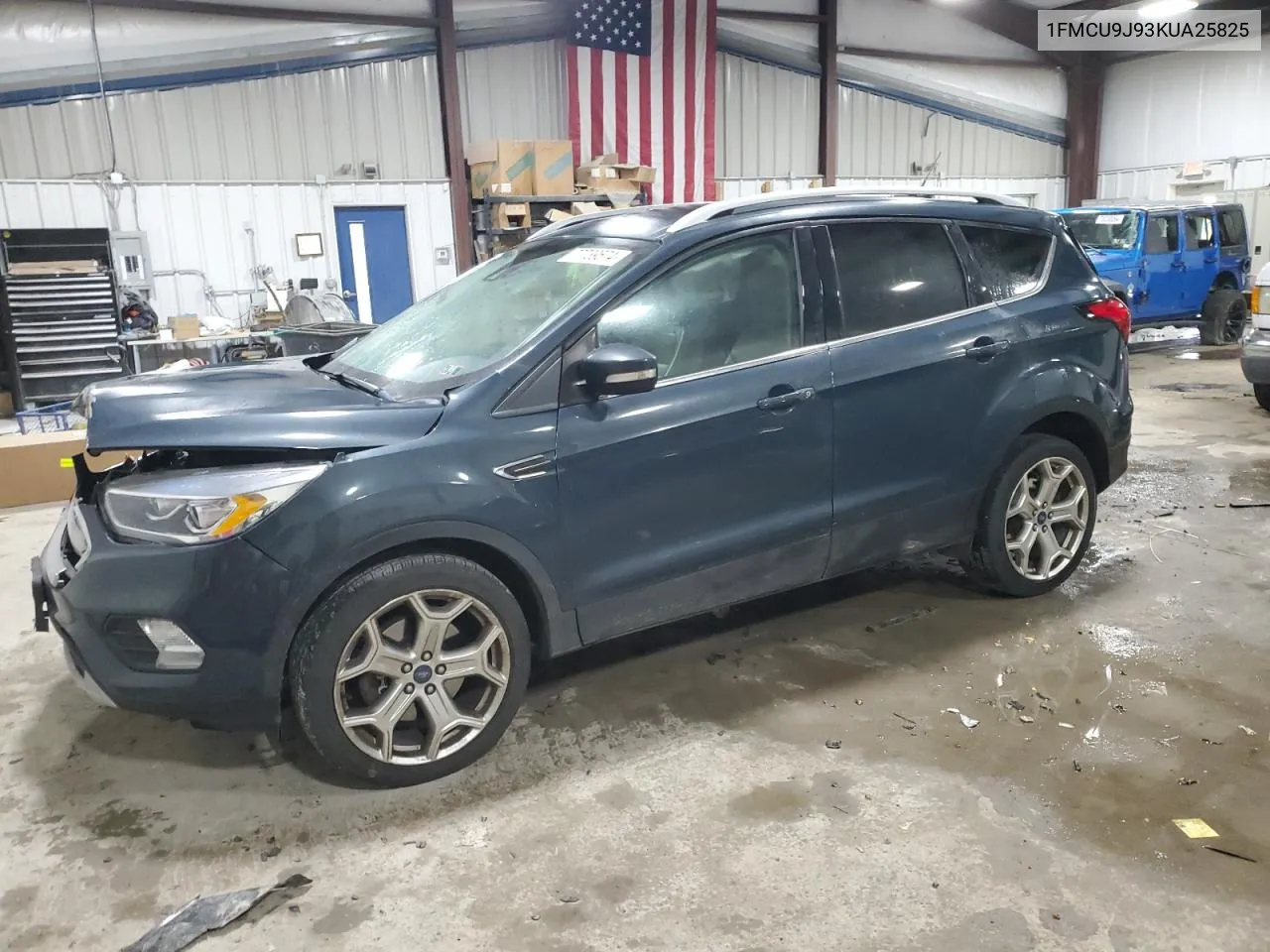 2019 Ford Escape Titanium VIN: 1FMCU9J93KUA25825 Lot: 77739574