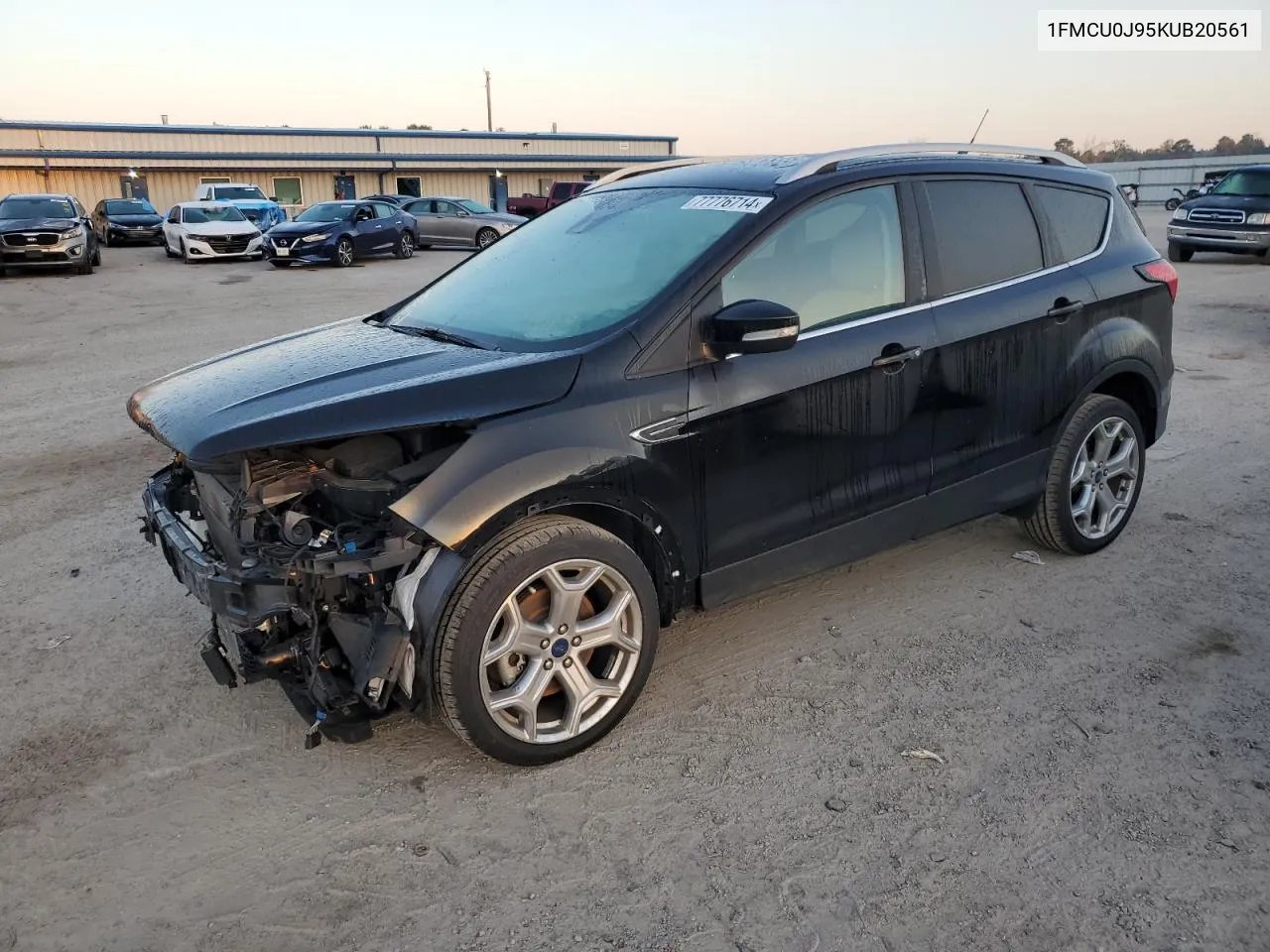 2019 Ford Escape Titanium VIN: 1FMCU0J95KUB20561 Lot: 77776714