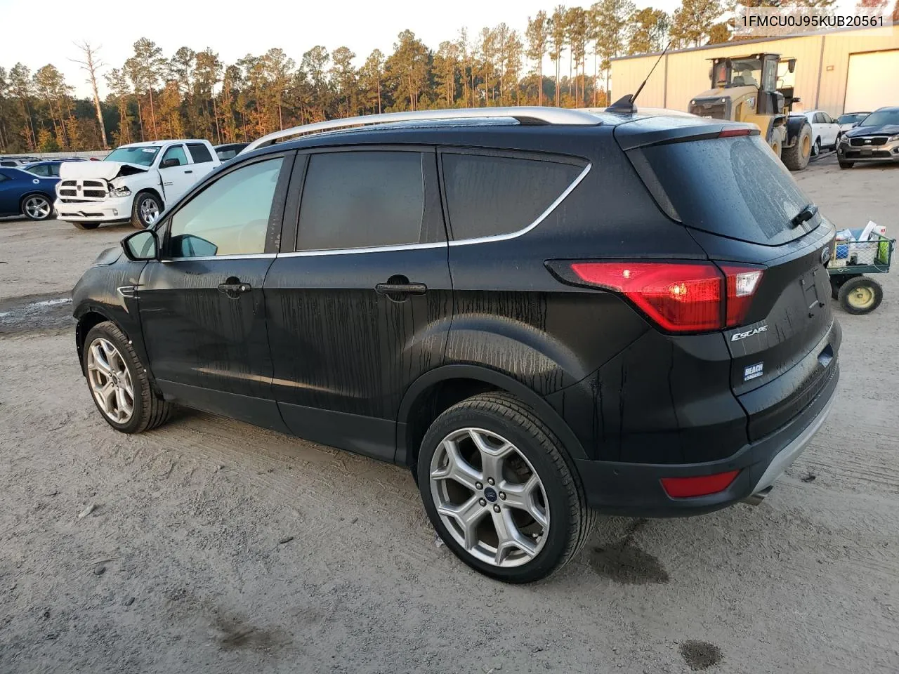 2019 Ford Escape Titanium VIN: 1FMCU0J95KUB20561 Lot: 77776714