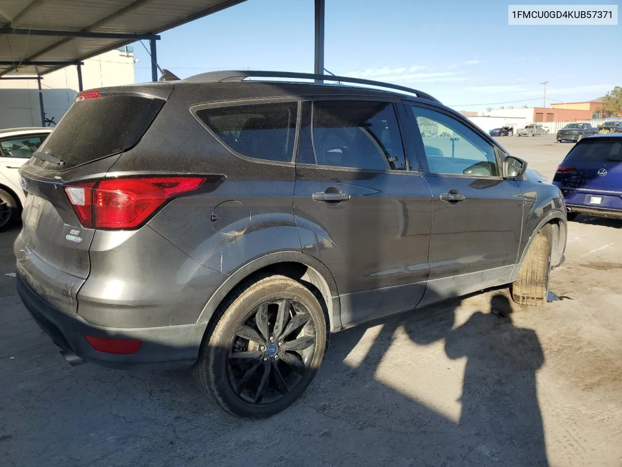 2019 Ford Escape Se VIN: 1FMCU0GD4KUB57371 Lot: 77988614