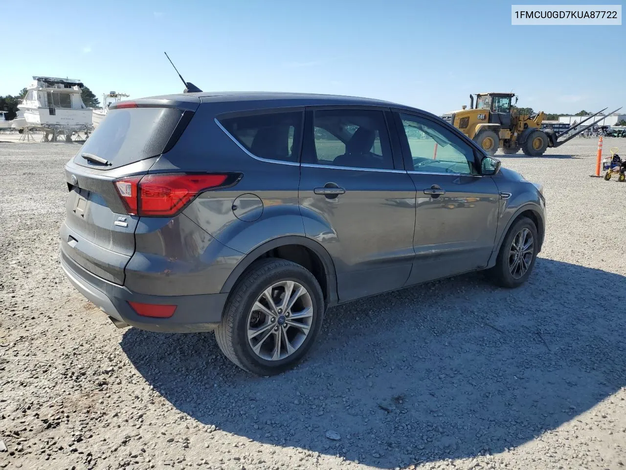 2019 Ford Escape Se VIN: 1FMCU0GD7KUA87722 Lot: 78067034