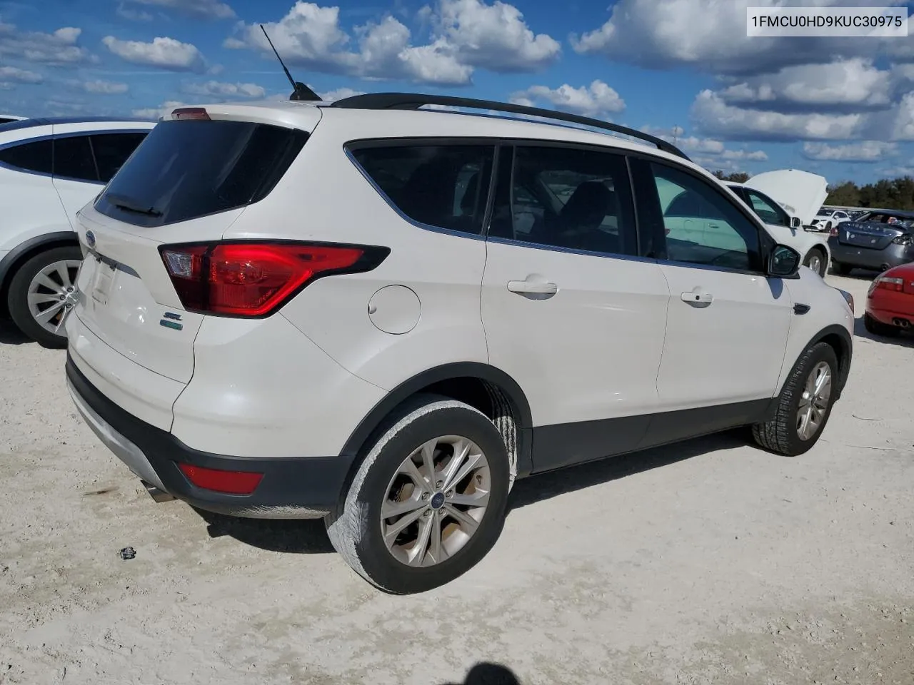 2019 Ford Escape Sel VIN: 1FMCU0HD9KUC30975 Lot: 78148004