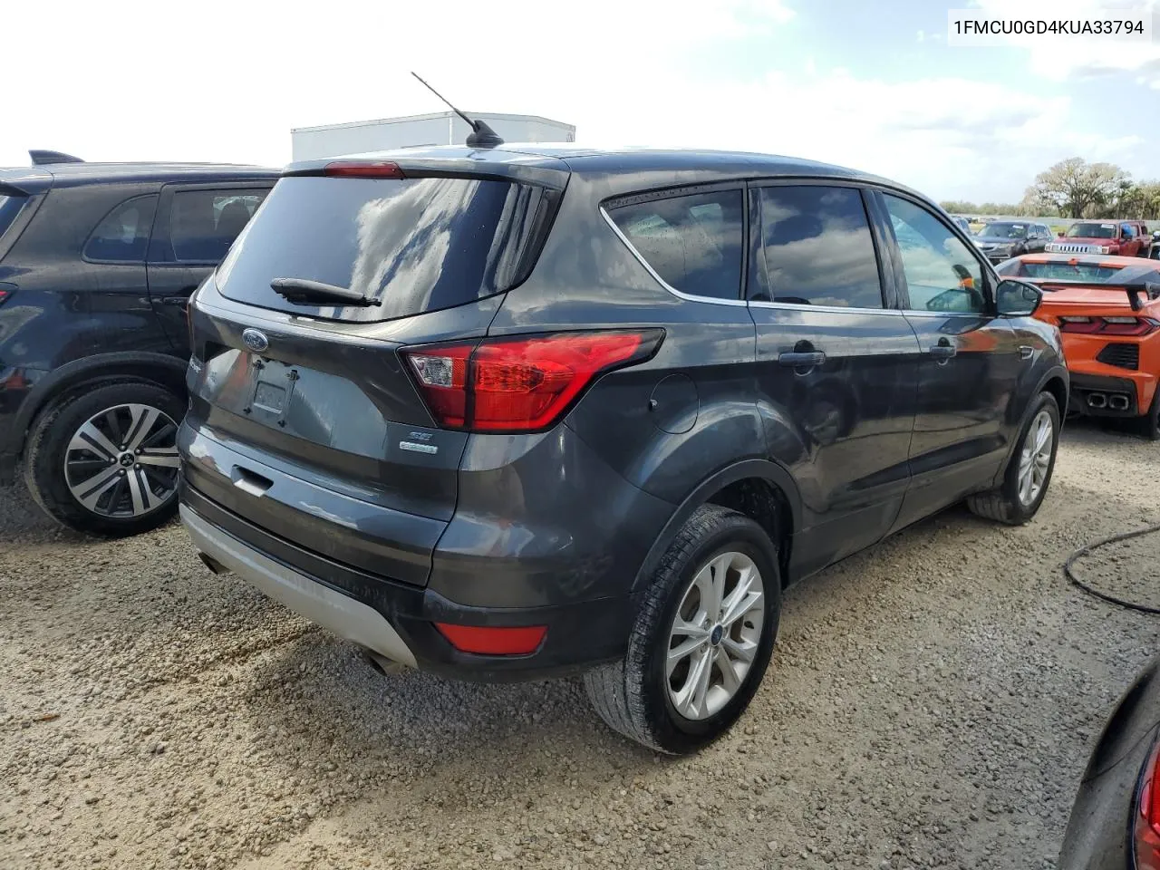 2019 Ford Escape Se VIN: 1FMCU0GD4KUA33794 Lot: 78230964