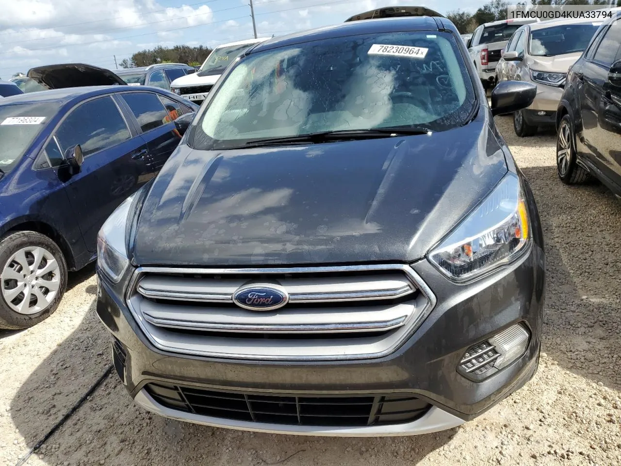 2019 Ford Escape Se VIN: 1FMCU0GD4KUA33794 Lot: 78230964