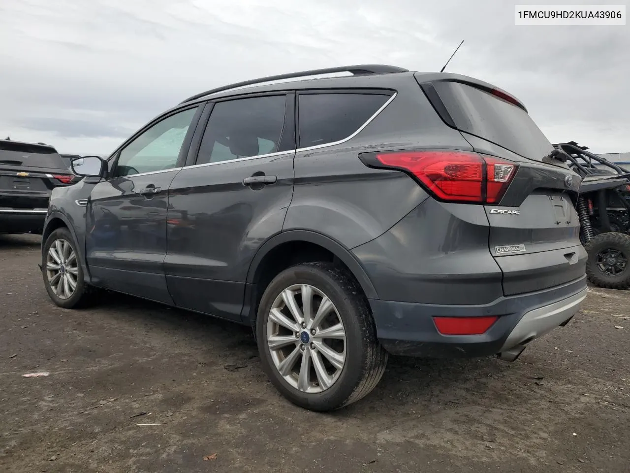 2019 Ford Escape Sel VIN: 1FMCU9HD2KUA43906 Lot: 78236574