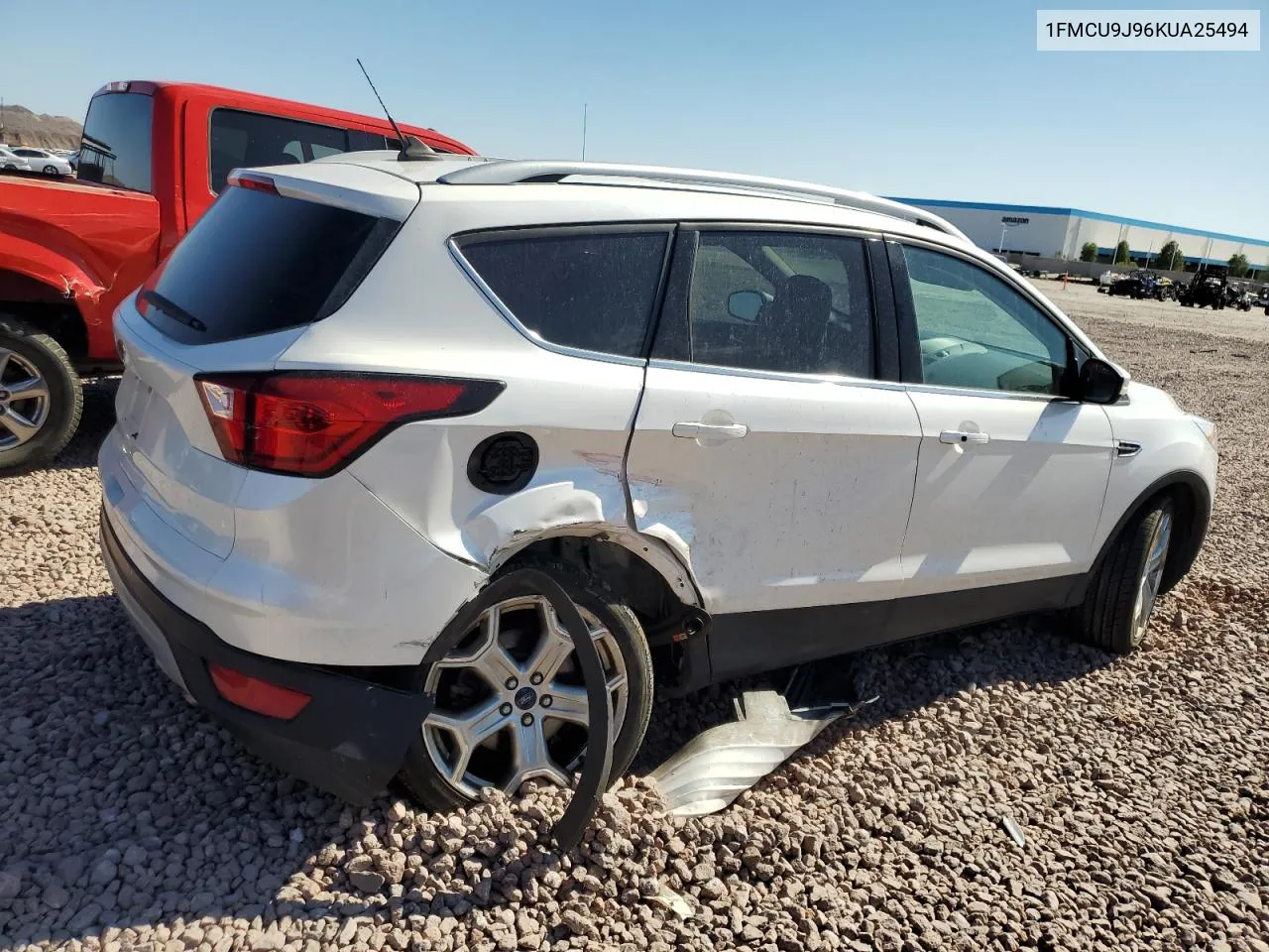 2019 Ford Escape Titanium VIN: 1FMCU9J96KUA25494 Lot: 78277154