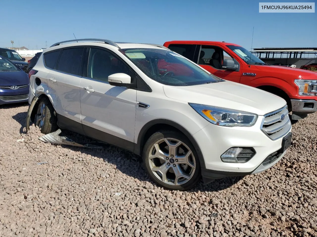 2019 Ford Escape Titanium VIN: 1FMCU9J96KUA25494 Lot: 78277154