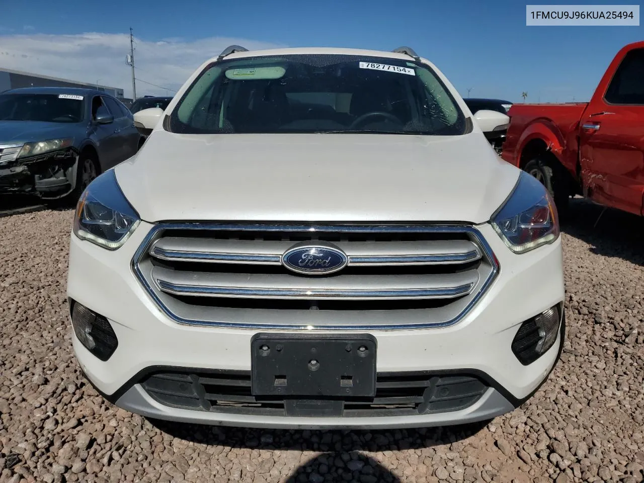 2019 Ford Escape Titanium VIN: 1FMCU9J96KUA25494 Lot: 78277154