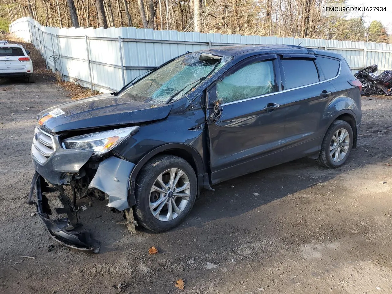 2019 Ford Escape Se VIN: 1FMCU9GD2KUA27934 Lot: 78331184