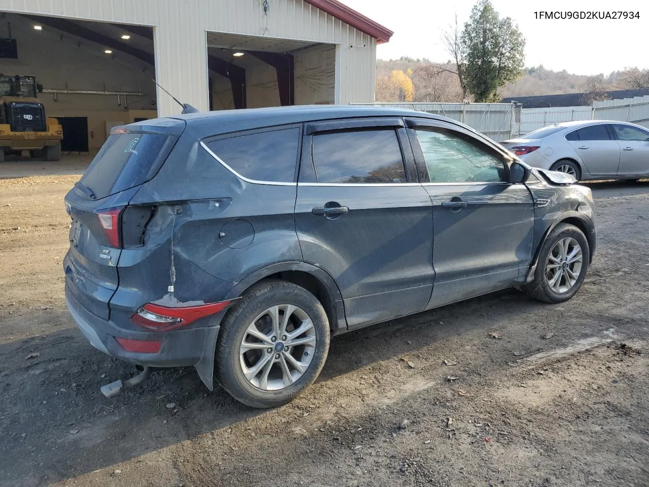 2019 Ford Escape Se VIN: 1FMCU9GD2KUA27934 Lot: 78331184