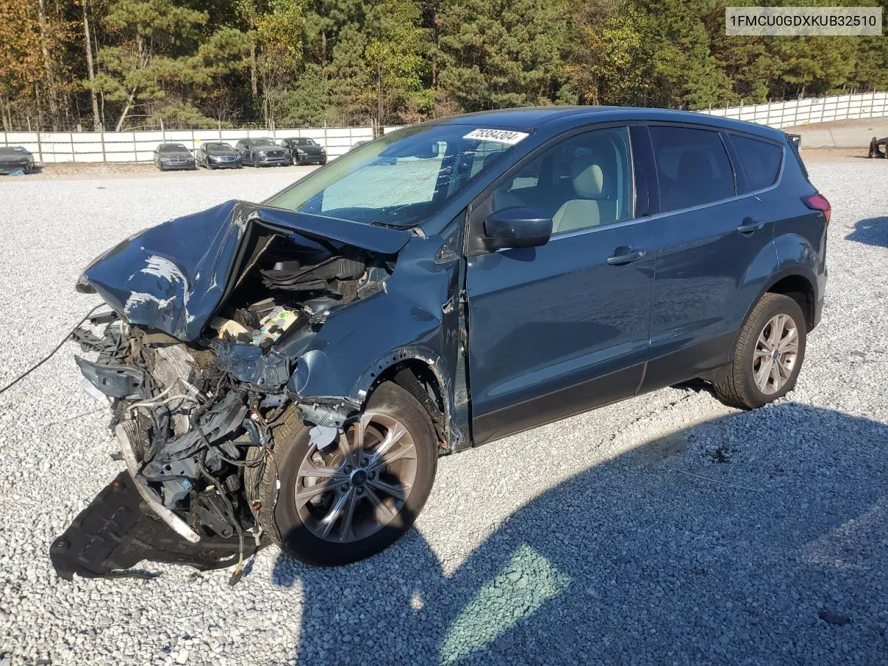 2019 Ford Escape Se VIN: 1FMCU0GDXKUB32510 Lot: 78384304