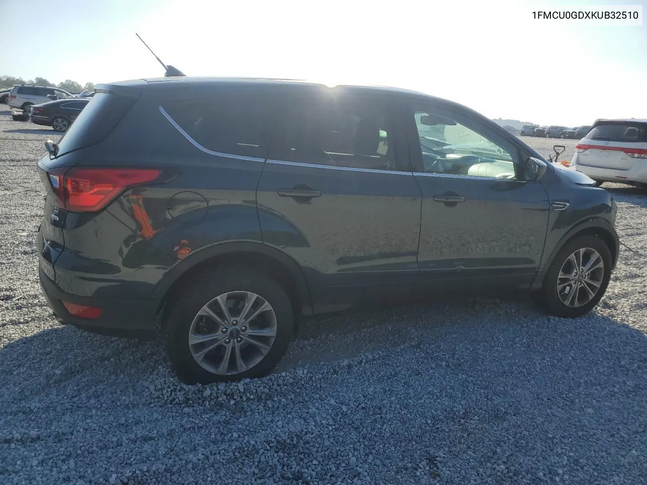 2019 Ford Escape Se VIN: 1FMCU0GDXKUB32510 Lot: 78384304