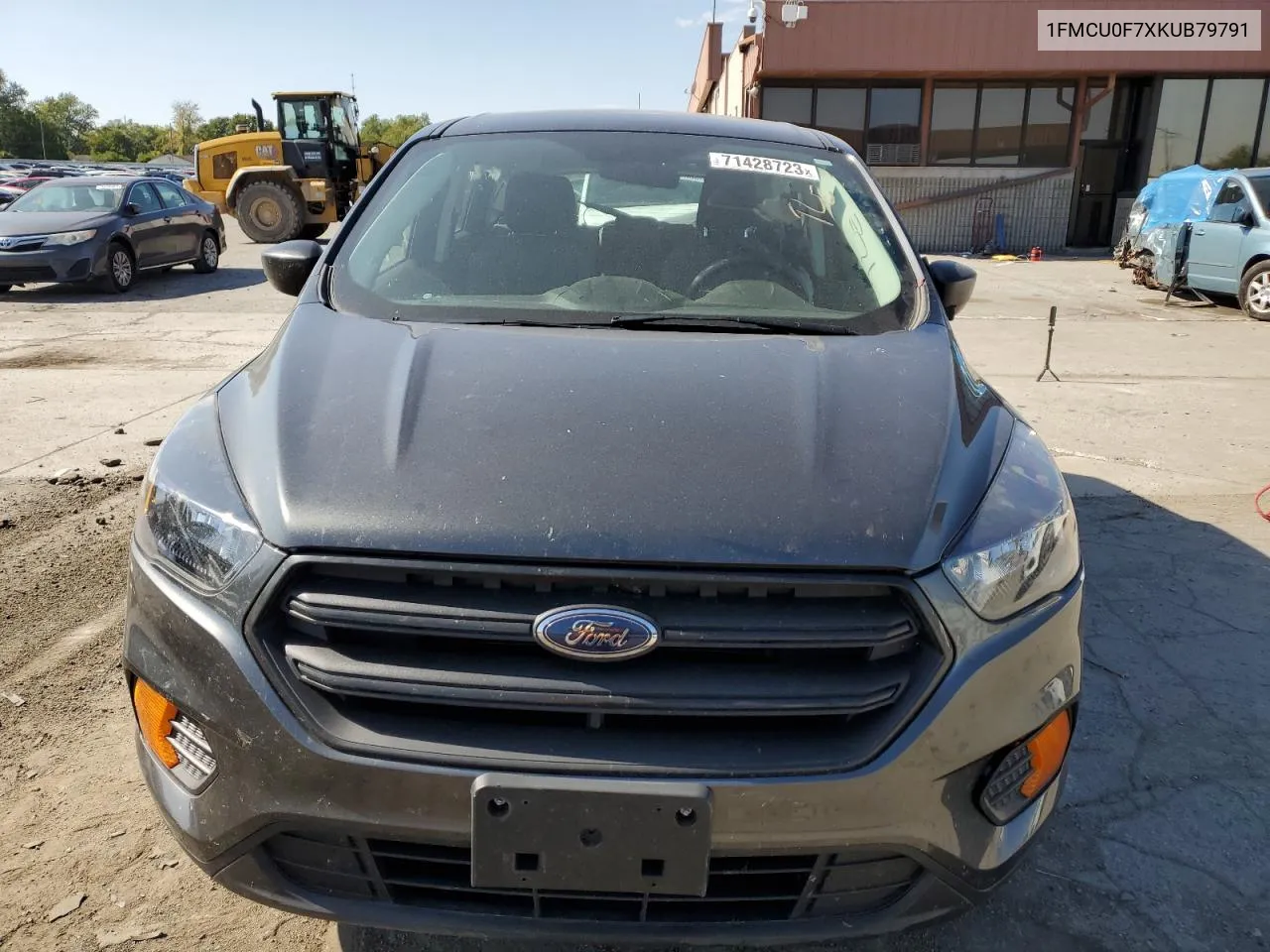 2019 Ford Escape S VIN: 1FMCU0F7XKUB79791 Lot: 78411574