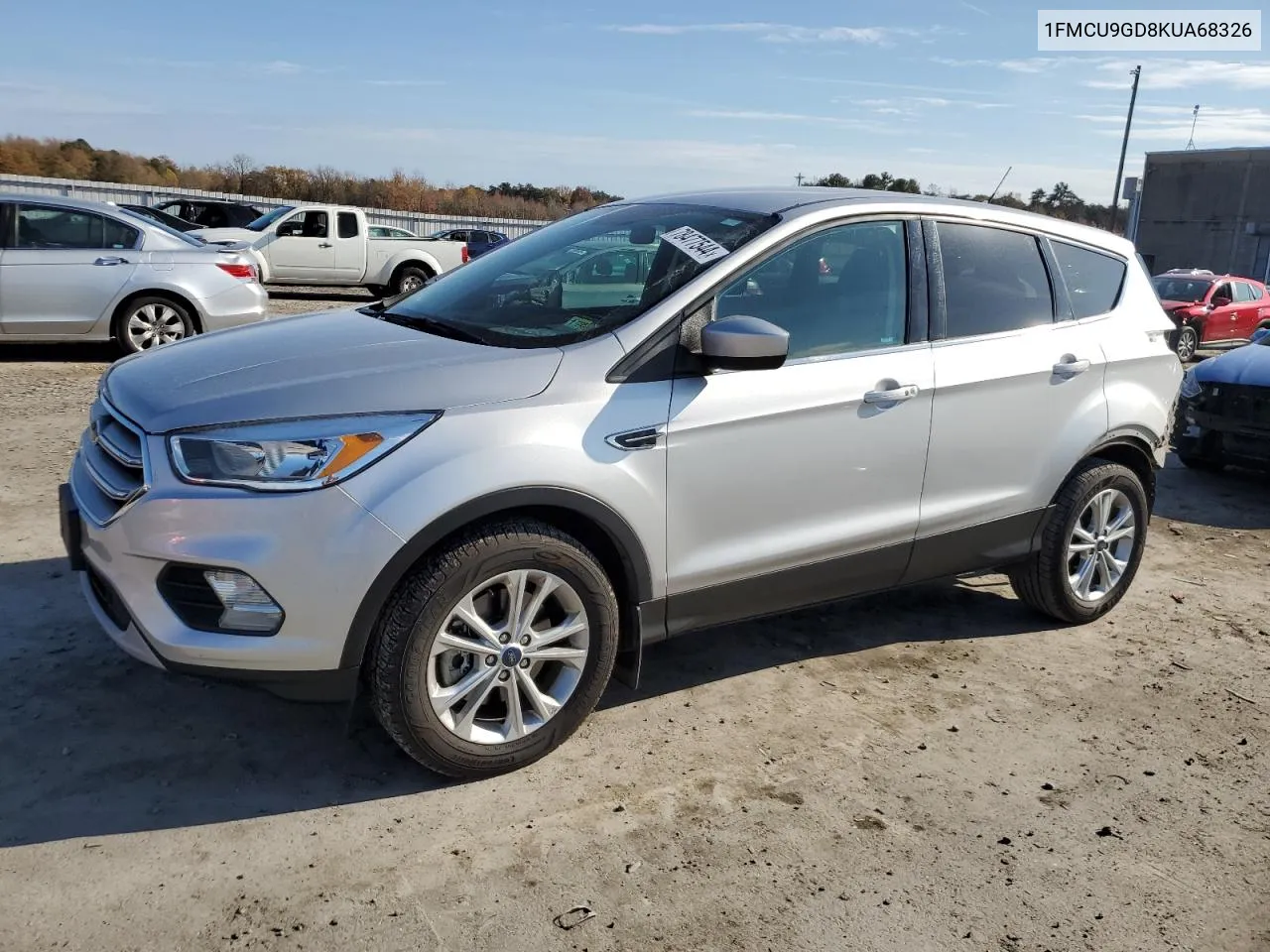 2019 Ford Escape Se VIN: 1FMCU9GD8KUA68326 Lot: 78477544