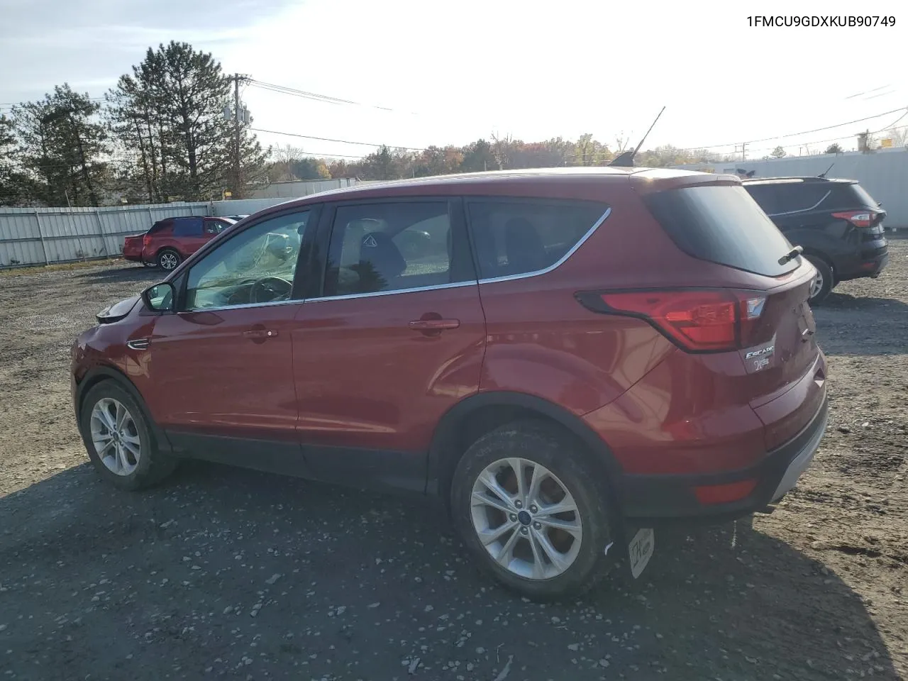 2019 Ford Escape Se VIN: 1FMCU9GDXKUB90749 Lot: 78623604