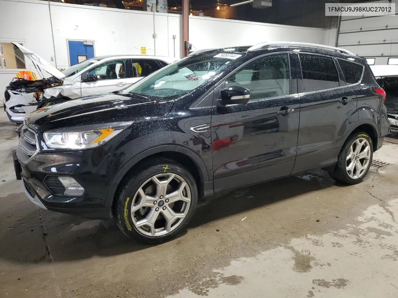 2019 Ford Escape Titanium VIN: 1FMCU9J98KUC27012 Lot: 79050244