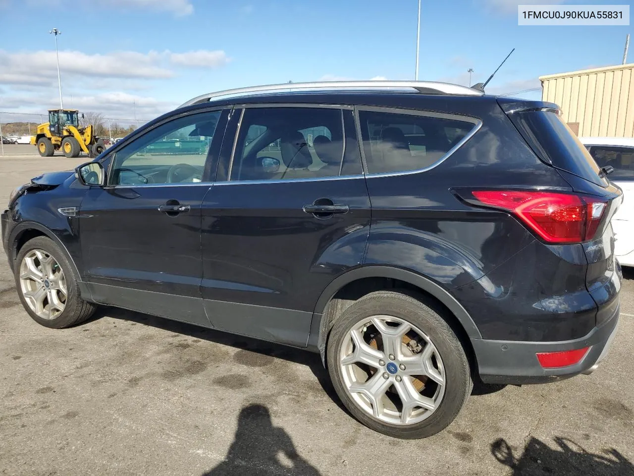 2019 Ford Escape Titanium VIN: 1FMCU0J90KUA55831 Lot: 79077344