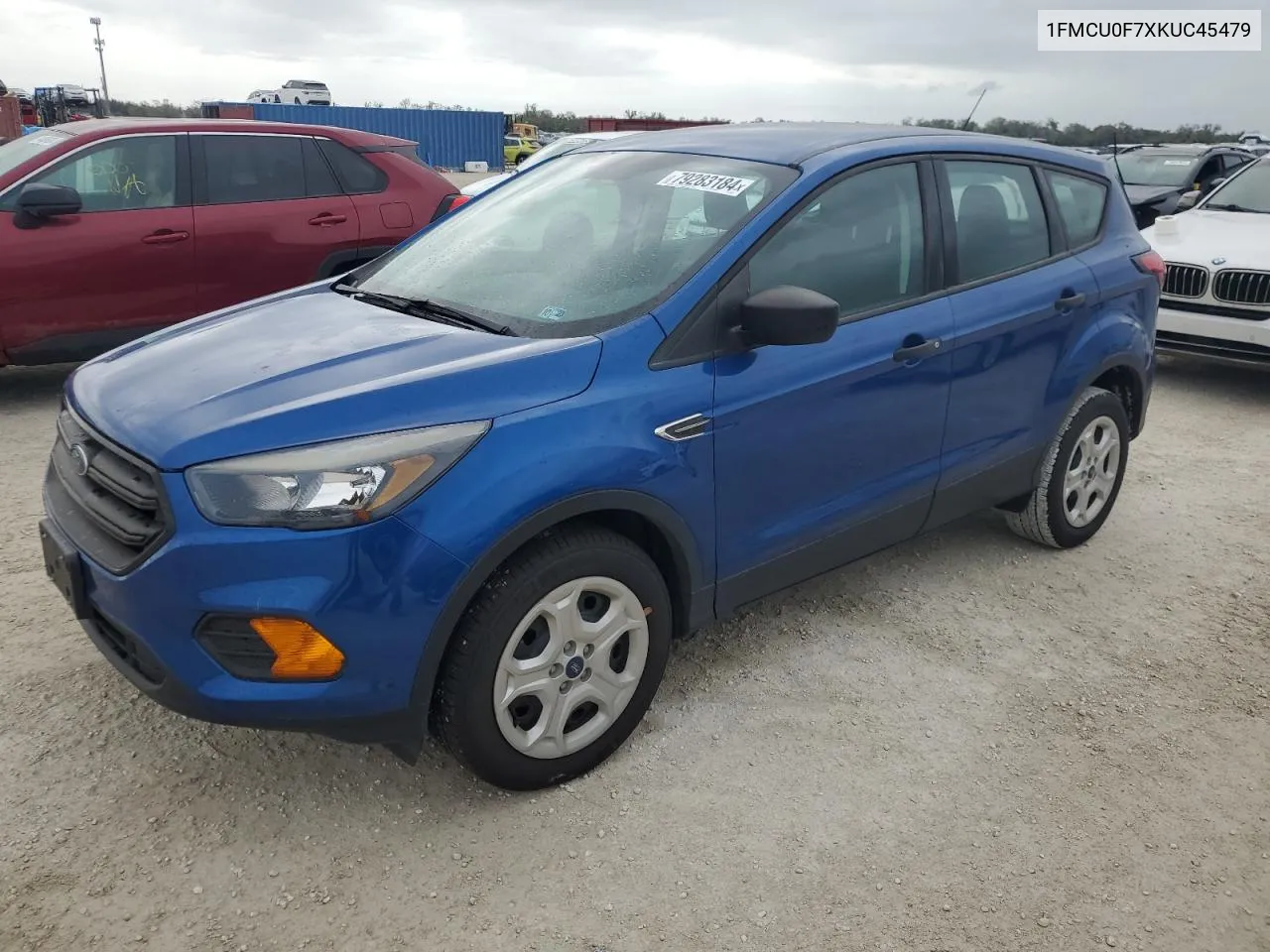 2019 Ford Escape S VIN: 1FMCU0F7XKUC45479 Lot: 79283184