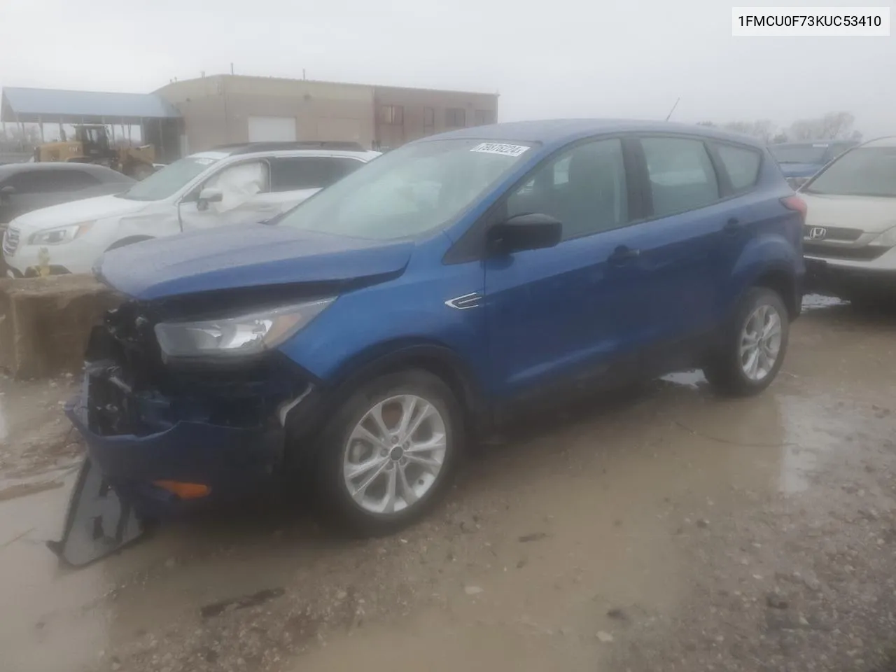 2019 Ford Escape S VIN: 1FMCU0F73KUC53410 Lot: 79876224