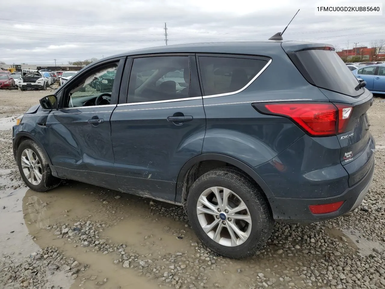 2019 Ford Escape Se VIN: 1FMCU0GD2KUB85640 Lot: 80205724