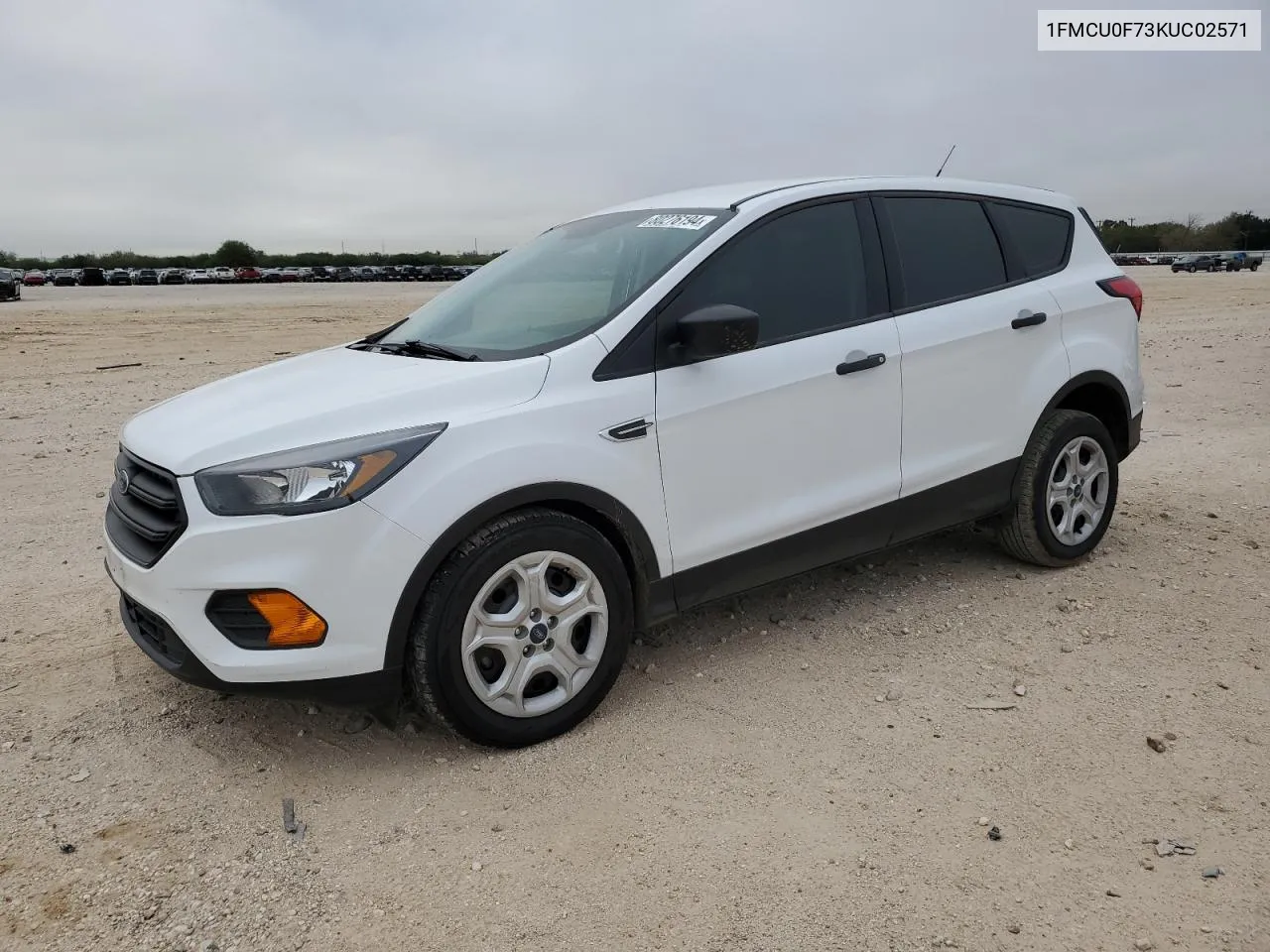 2019 Ford Escape S VIN: 1FMCU0F73KUC02571 Lot: 80276194