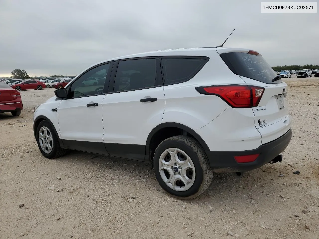 2019 Ford Escape S VIN: 1FMCU0F73KUC02571 Lot: 80276194