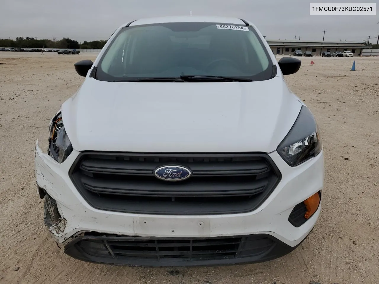 2019 Ford Escape S VIN: 1FMCU0F73KUC02571 Lot: 80276194