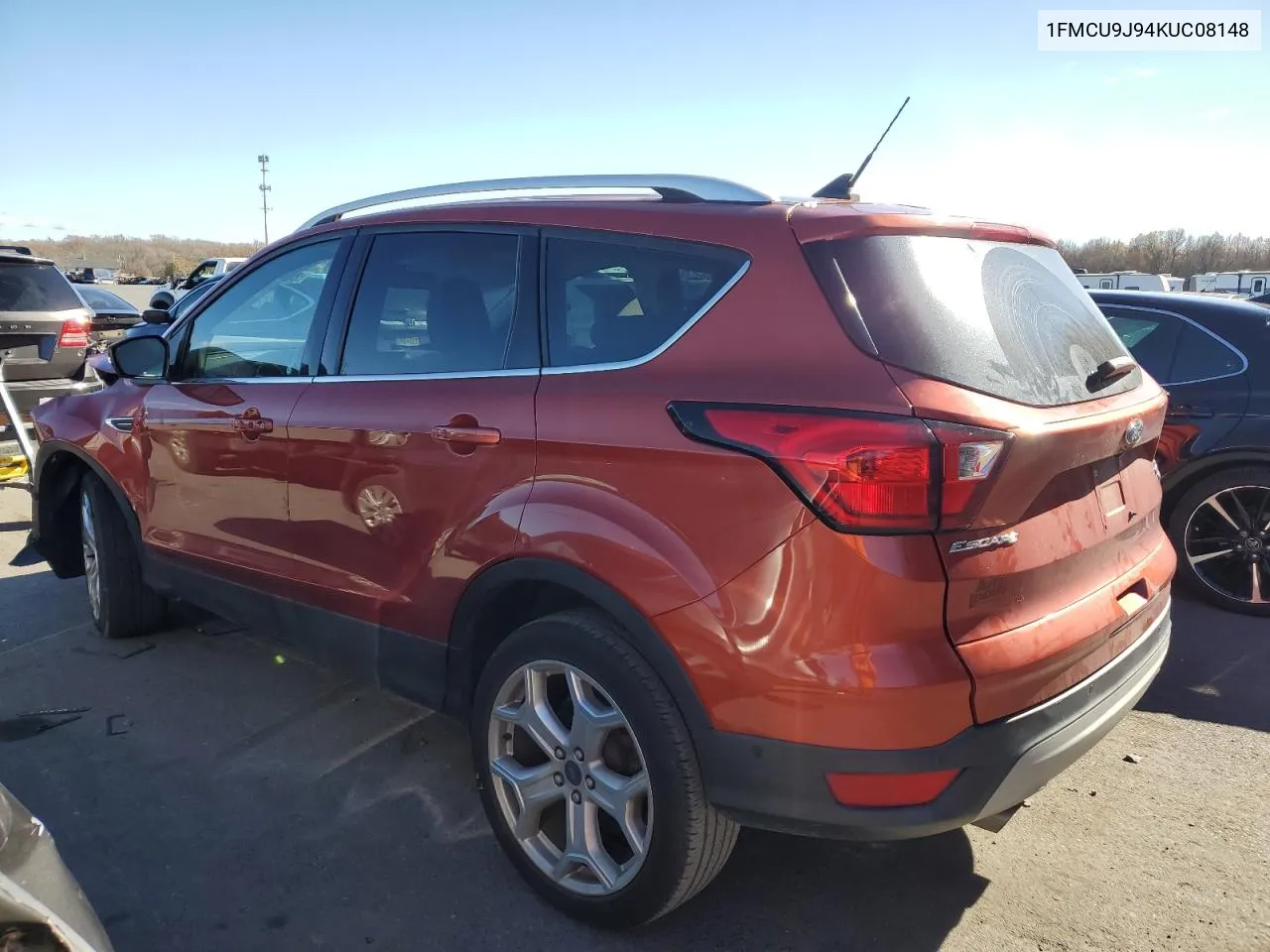 2019 Ford Escape Titanium VIN: 1FMCU9J94KUC08148 Lot: 80285934